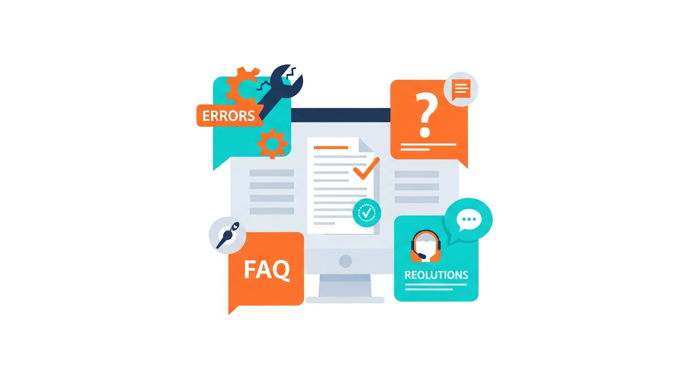 홈택스 자주 묻는 질문(FAQ) BEST 5와 해결 방법 — 오류 대처부터 민원까지
