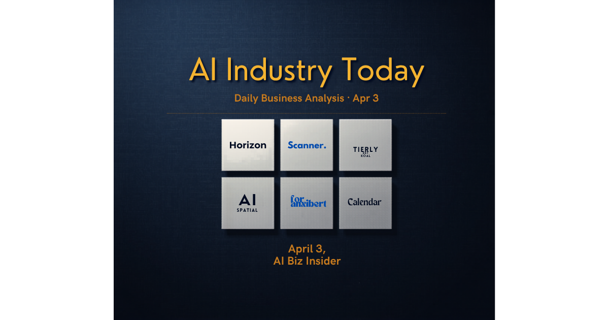 AI Industry Today — April 3, 2026